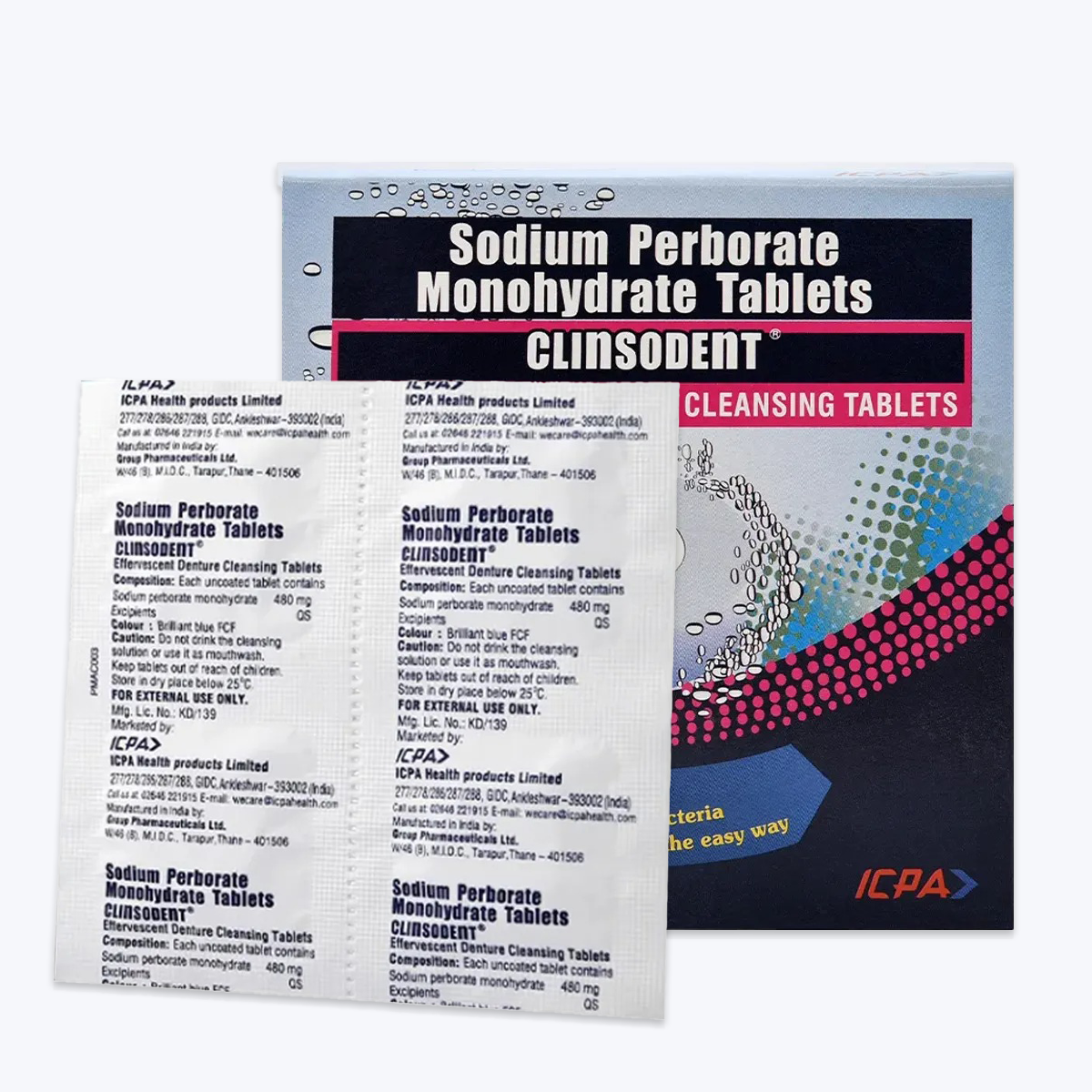 ICPA Clinsodent Tablet